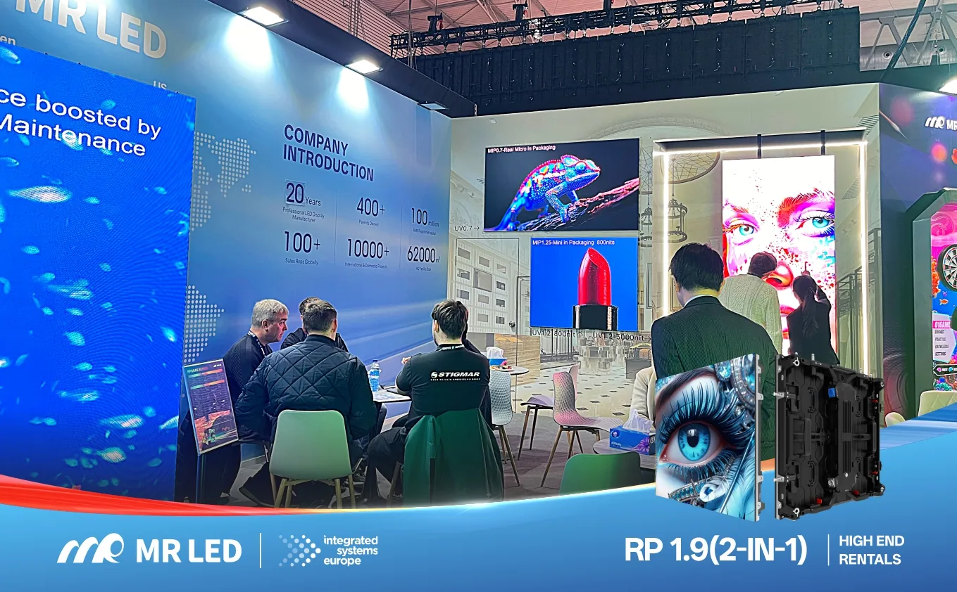 ISE 2026 Barcelona | MR LED Showcases High-Performance LED Display Solutions for Long-Term Value