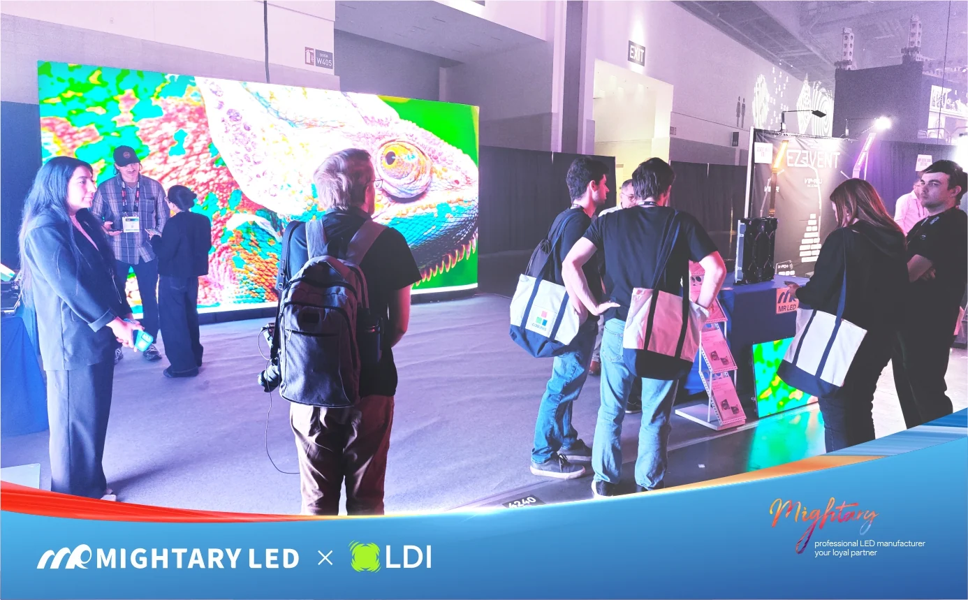 MR LED Showcases RP Rental and FSDU Outdoor LED Displays at LDI 2025