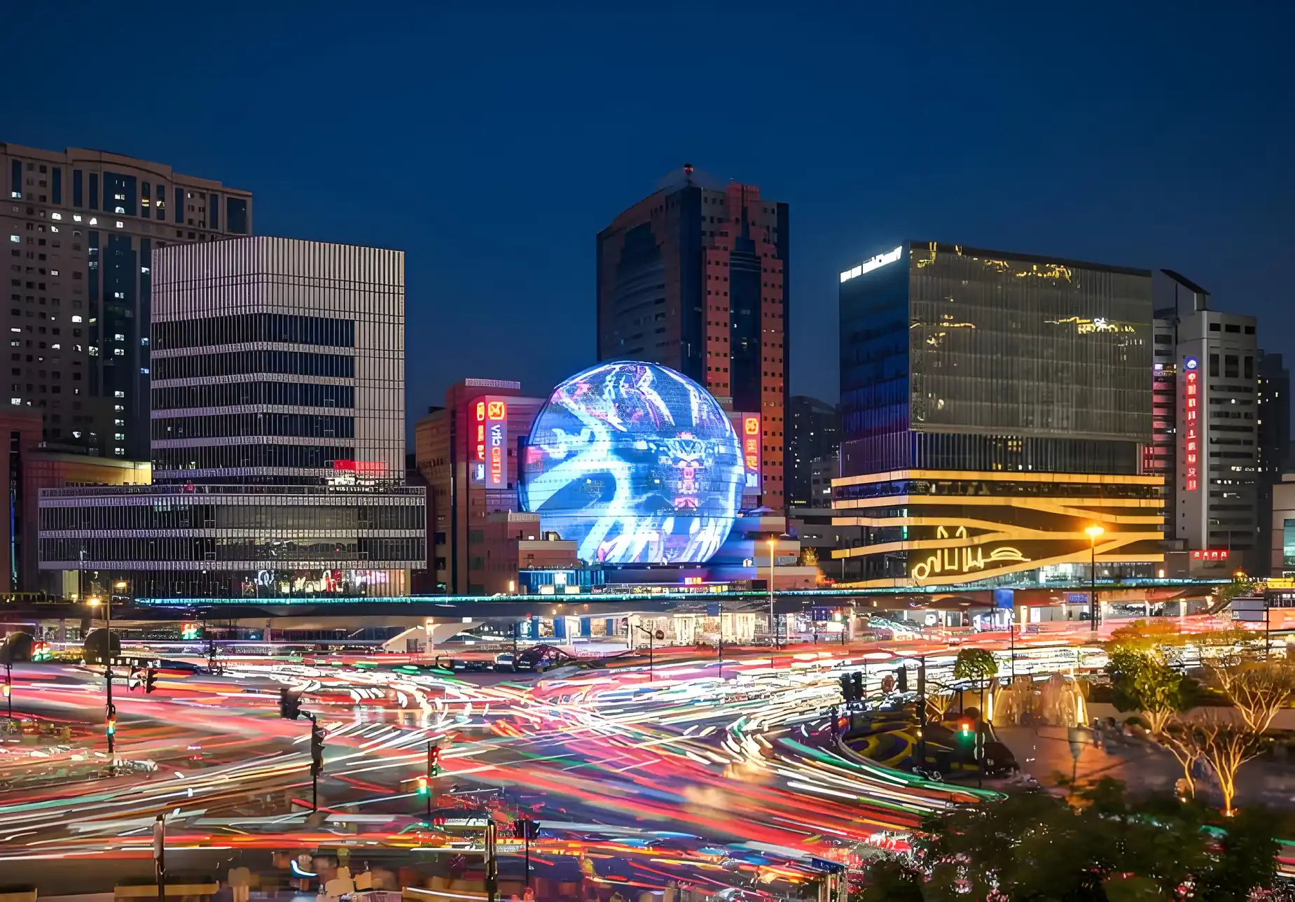 Las Vegas' MSG Sphere? China's Metro City: We've Been There, Done That!