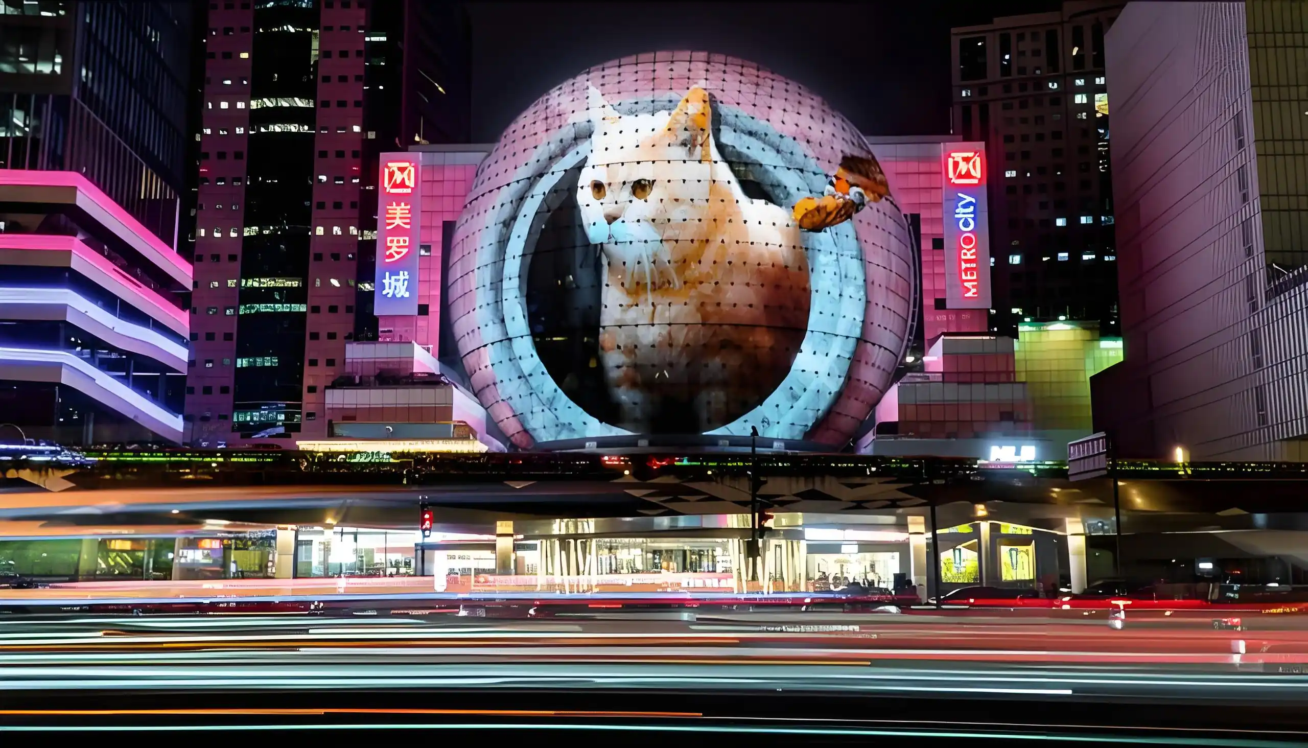 Las Vegas' MSG Sphere? China's Metro City: We've Been There, Done That!