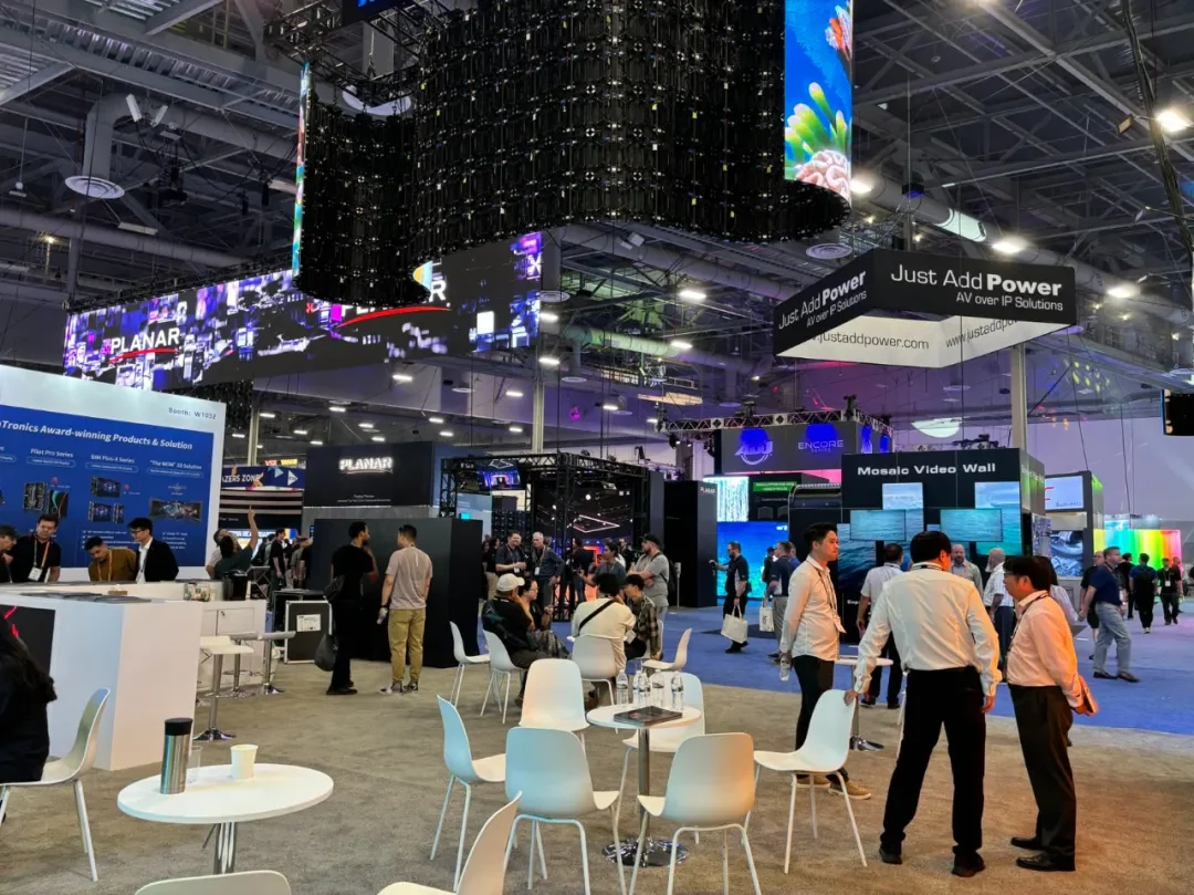 On the first day of InfoComm USA 2024, MR LED stole the spotlight.