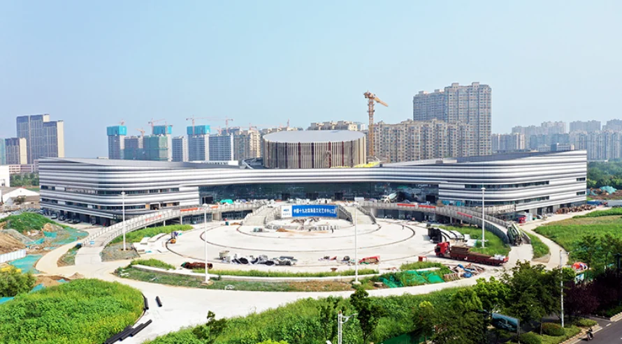 MR LED Lights Up Binhai’s New Art Landmark