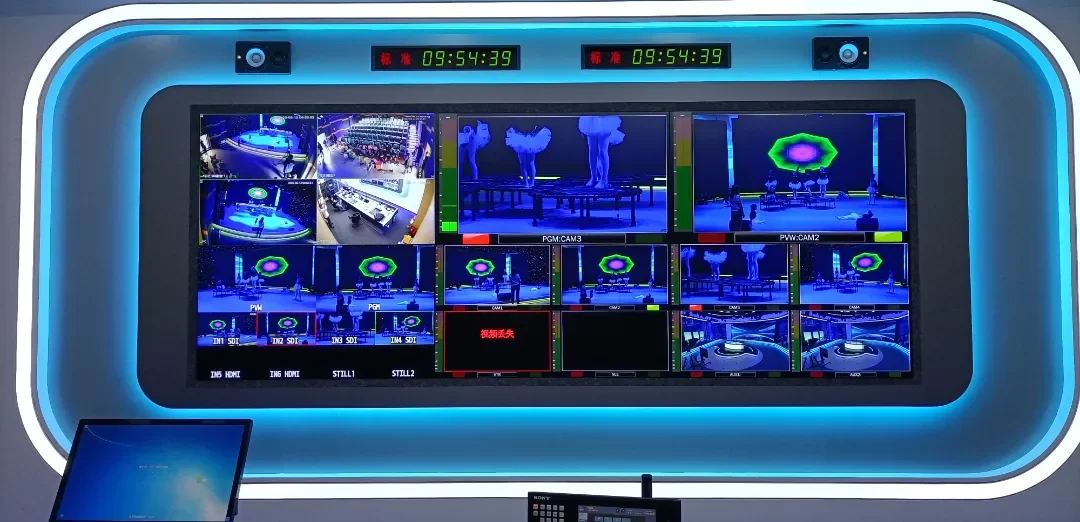 MR LED Empowers the Construction of Modern Converged Media Centers