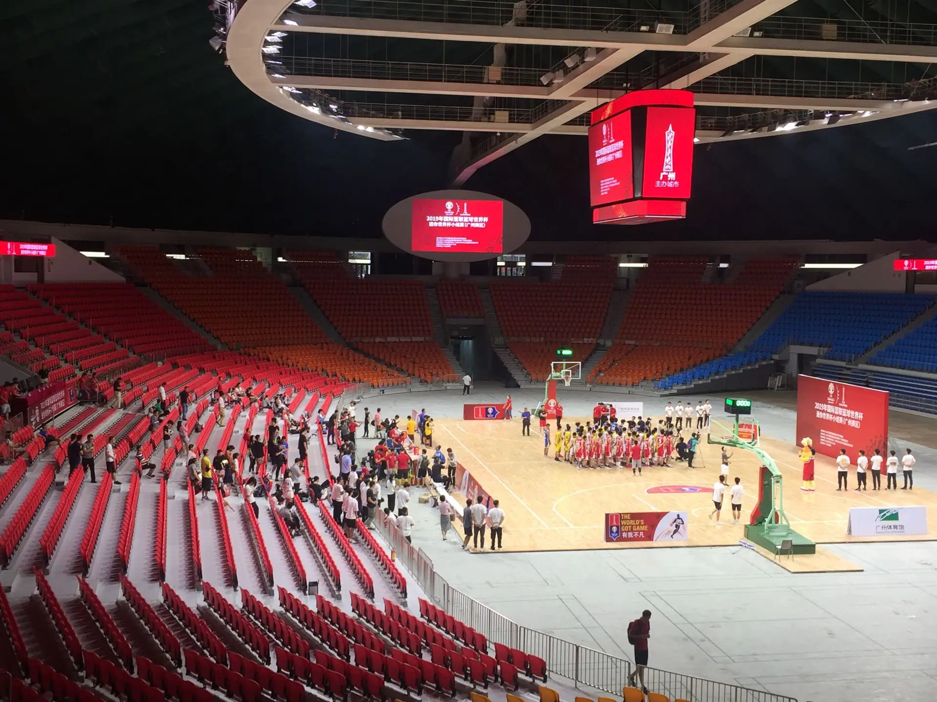 MR LED's LED Displays Shine at Guangzhou Gymnasium, Adding Brilliance to the FIBA Basketball World Cup Extravaganza