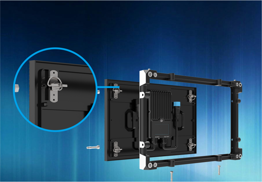 Four-snap quick-install structure No tools required, seconds to assemble and disassemble, saving time and effort.