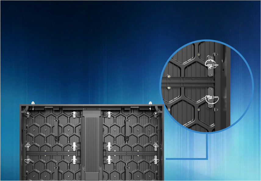 Front maintenance Installation and maintenance are more convenient
